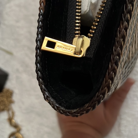 NWOT Aranaz Straw clutch - Picture 4 of 5